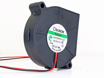 new 1 PCS SUNON Fan GB1206PHV1-AY 12V 1.3W 60*60*15mm 2 wire Turbo cooling fan - SUNON