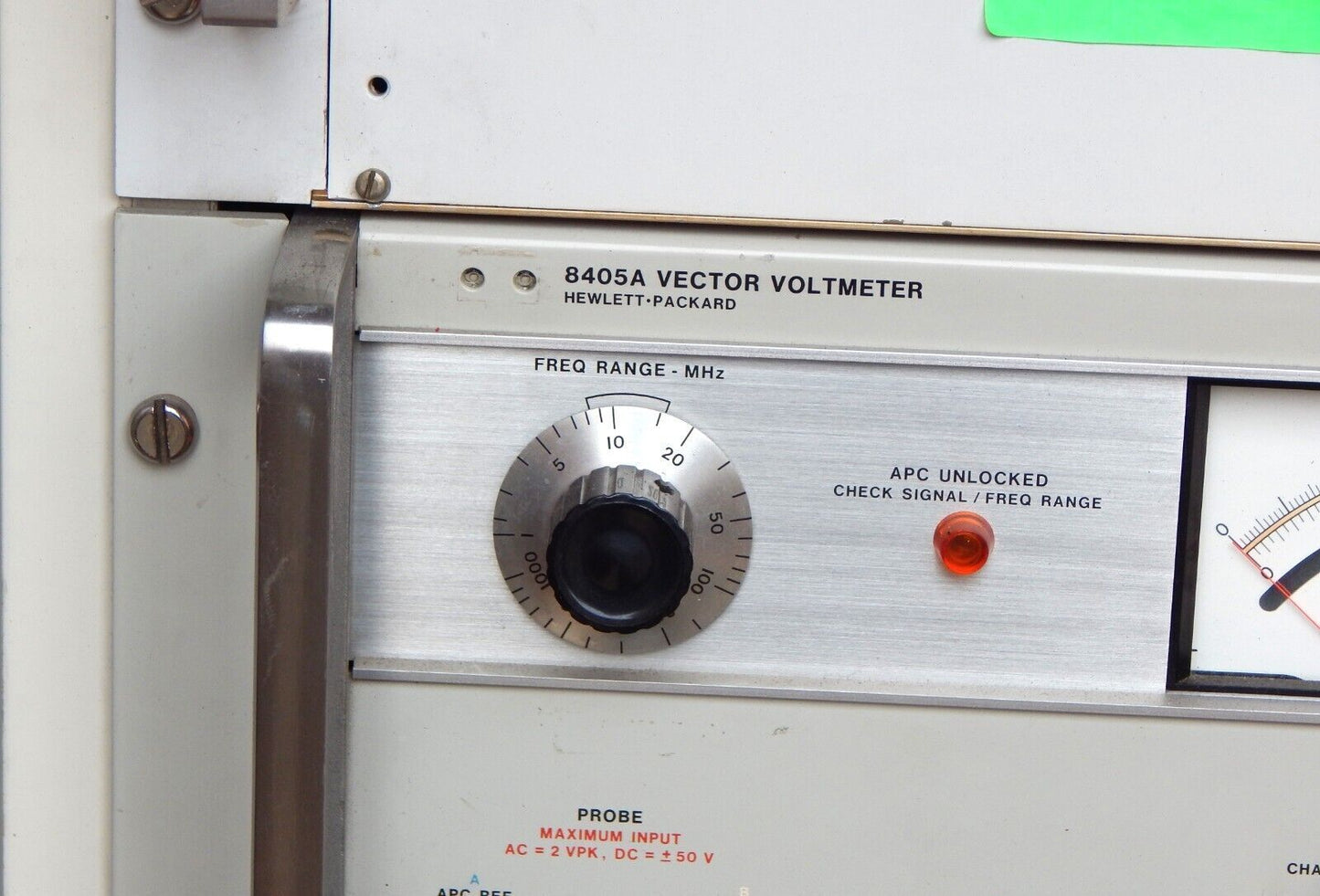 used TELEFUNKEN QMPL 0405 measuring system for quartz crystals computing unit - TELEFUNKEN