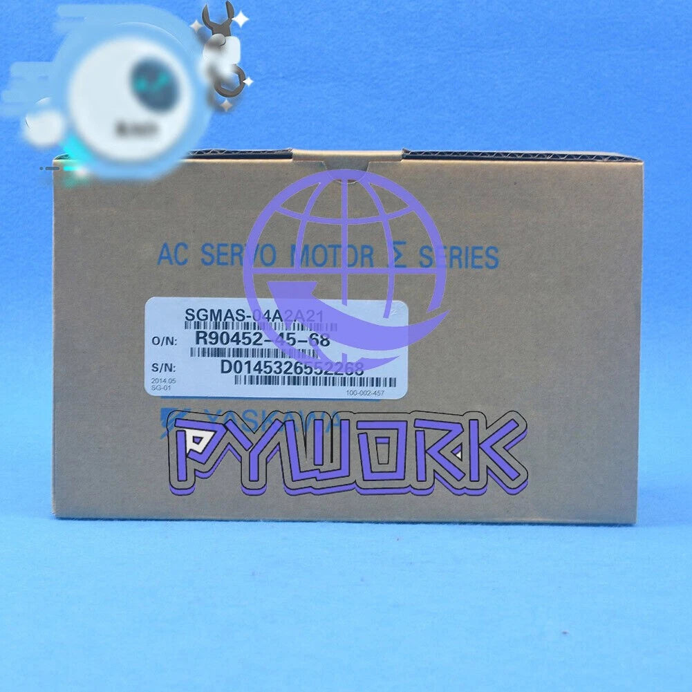 1PCS Yaskawa Servo Motor SGMAS-04A2A21