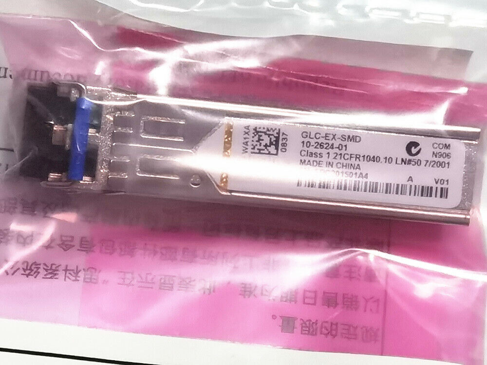 new Cisco GLC-EX-SMD 1000base-ex 40km SFP transceiver module - CISCO