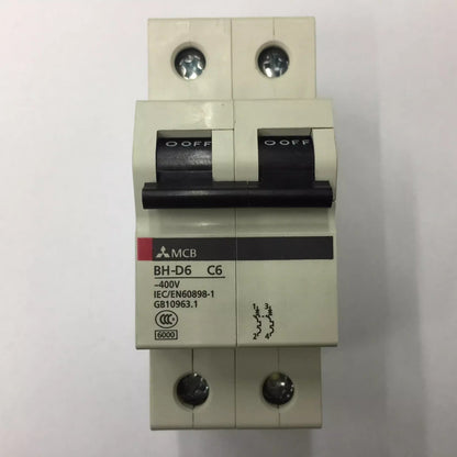 1PCS for Mitsubishi BH-D6 2P C6 Air Switch Mini Circuit Breaker