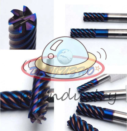 1PCS HRC68 Tungsten Carbide End Mill milling cutter high hard materials