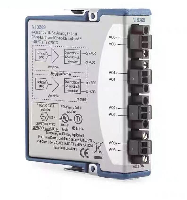 National Instruments NI 9269 Isolated Voltage Output Module - NATIONAL INSTRUMENTS