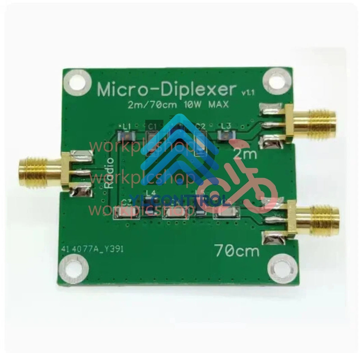 1PC Band 2m 70cm Duplex Filter 10W V/U Micro-Diplexer