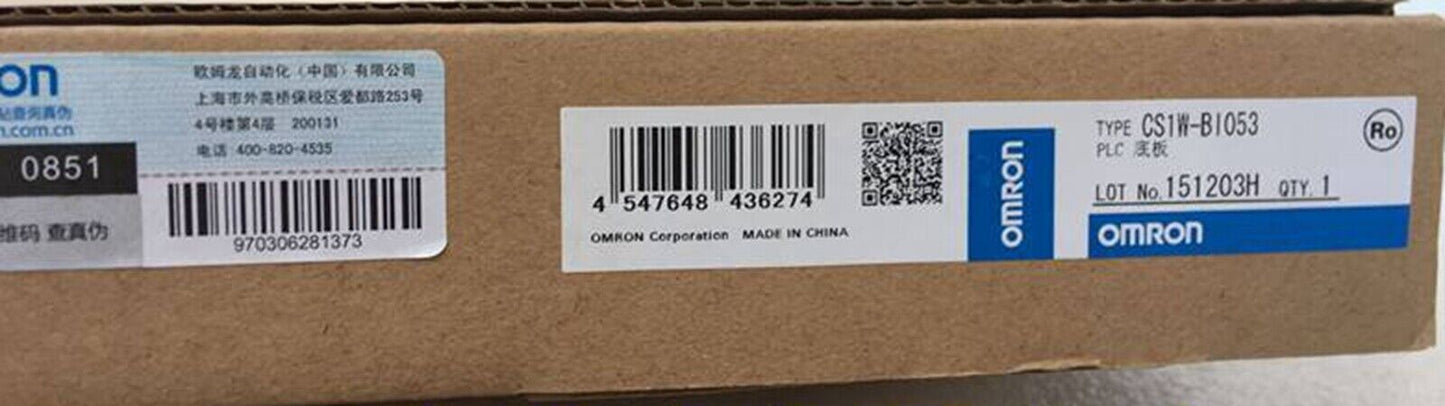 Omron CS1W-BI053 Temperature Sensor, High Sensitivity Digital thermometer, Biomedical grade, industrial use, fast response, reliable measurements - OMRON