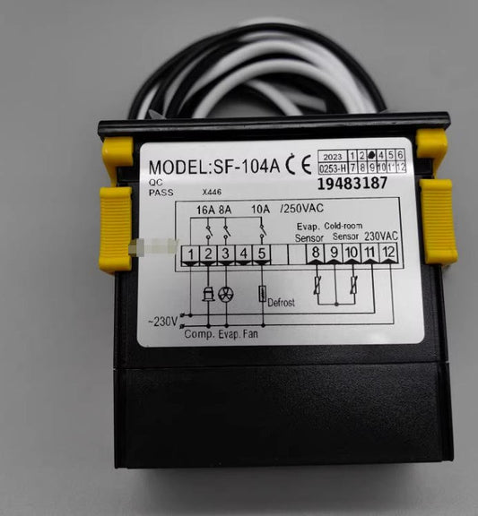 SF-104A Temperature Controller Digital Display Thermostat Intelligent Regulator