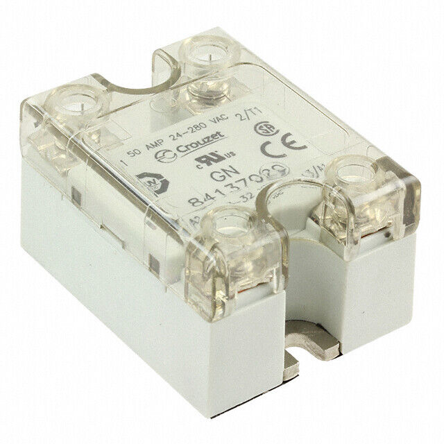 new CROUZET Solid State Relay GN 84137020 SSR GN IP20 50A/240VAC DC INPUT - CROUZET