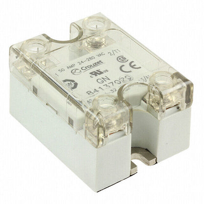 new CROUZET Solid State Relay GN 84137020 SSR GN IP20 50A/240VAC DC INPUT - CROUZET
