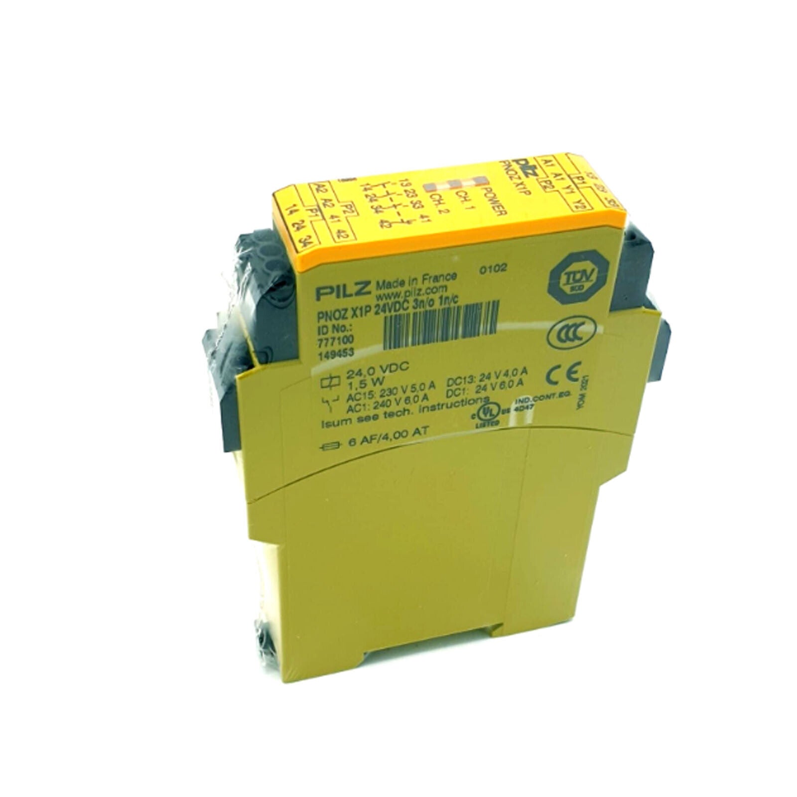 1PC PILZ PNOZ X1P Safety Relay 24VDC - PILZ