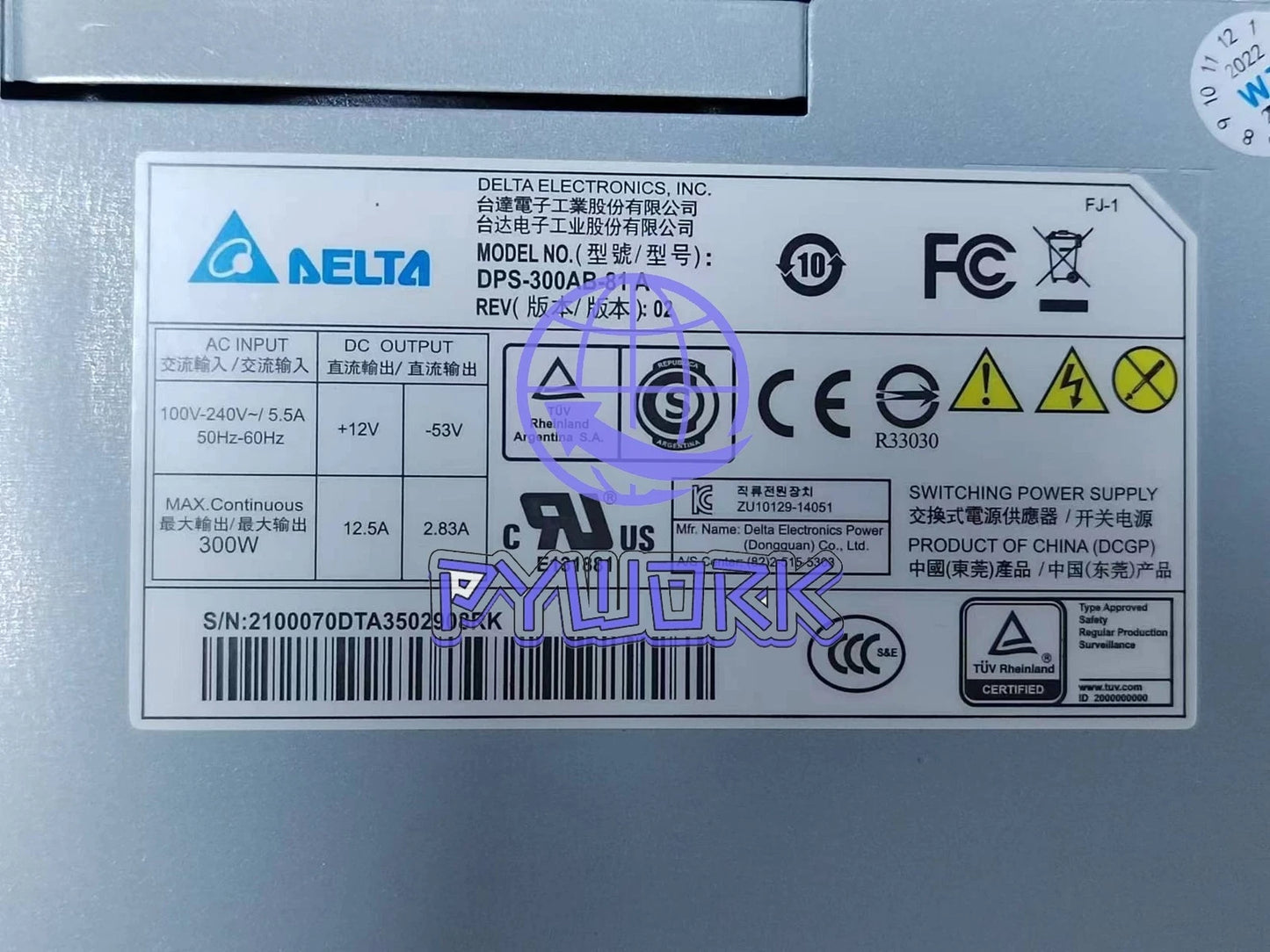 1PCS for Delta DPS-300AB-81 A Power Supply