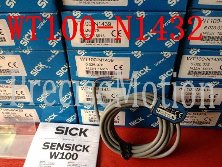 1PCS SICK WT100-N1432 WT100-N1439 WT100-2N1439 Photoelectric switch