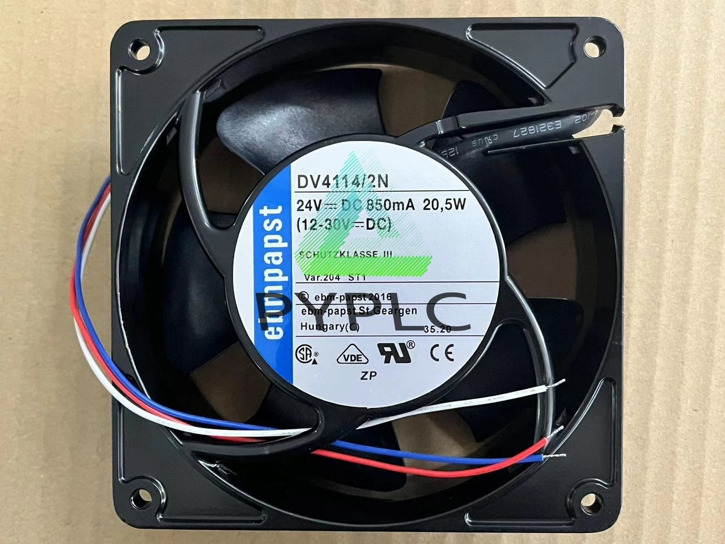 DV4114/2N DC24V 0.85A 20.5W Inverter Cooling Fan 12038 3 Pin～