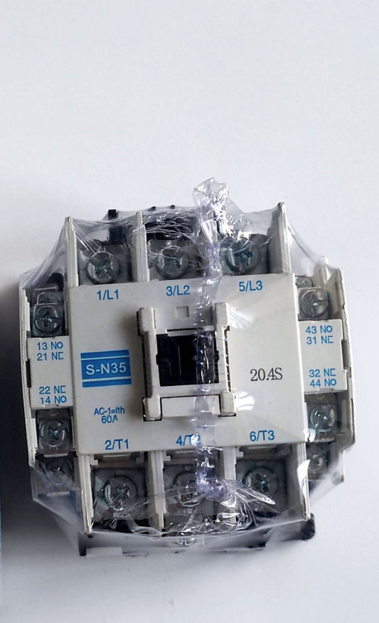 1PCS  MITSUBISHI AC contactor S-N35 AC24V Normally open