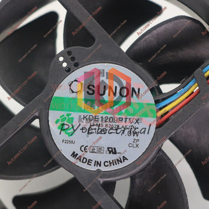 Sunon KDE1209PTVX 12V 7.0W 4Pin 90/80mm x25mm CPU Round Cooling Fan#XR