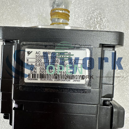1PCS Yaskawa SGMPS-02ACA61-E AC SERVO MOTOR