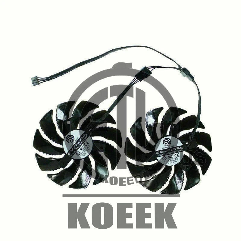 GIGABYTE AORUS GTX 1070 RX 570 580 RX570 RX580 Fan PLD09210S12HH T129215SU FAN
