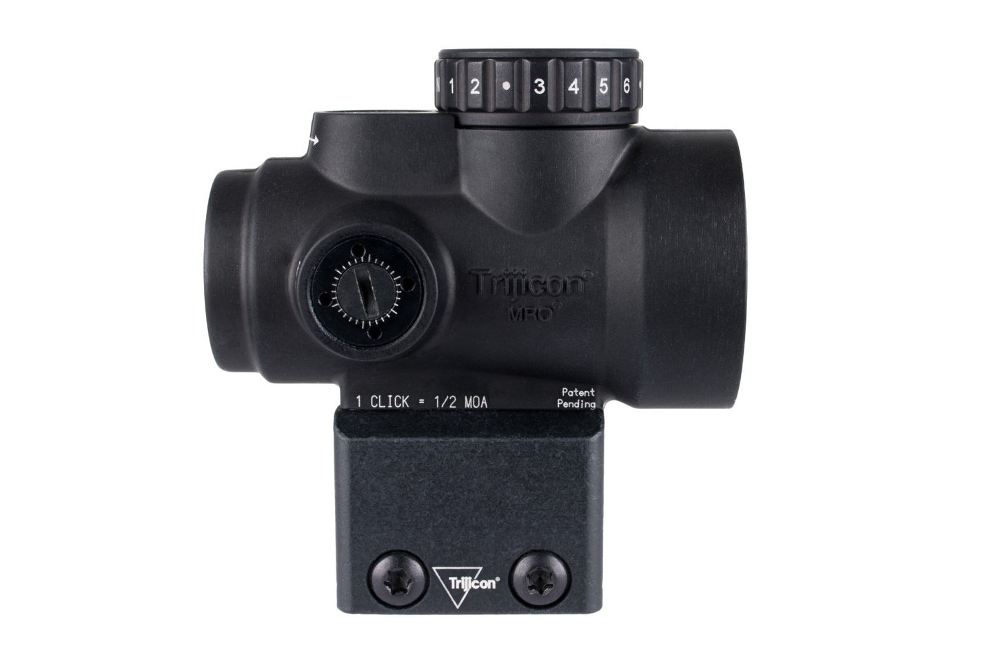 Trijicon MRO SD 1x25 2.0 MOA Adjustable Green Dot; Lower 1/3 Cowitness Mount