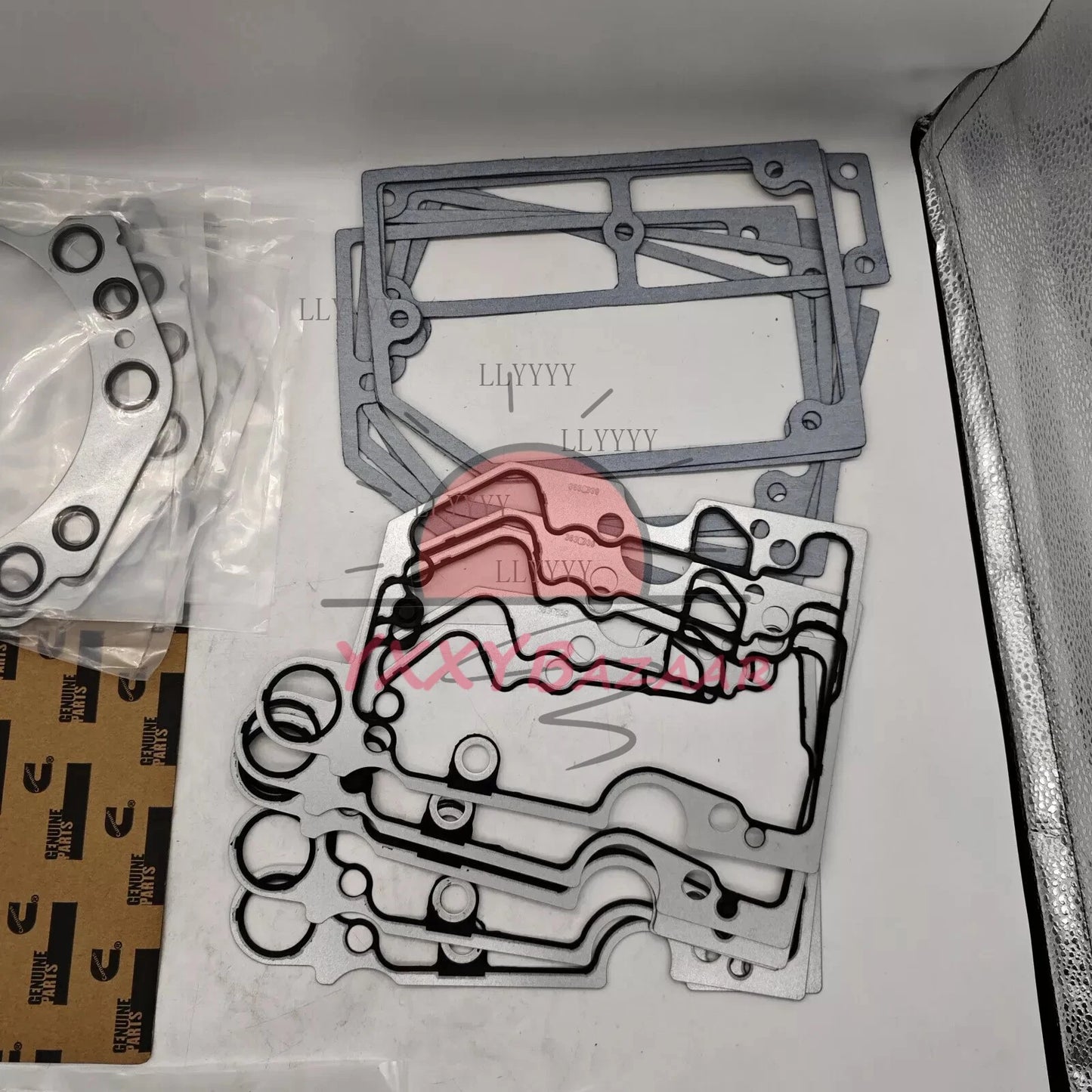 Upper Head Cylinder Gasket Kit For Cummins 6-Cyl 19.0 K19 KT19 KTA19 Engines