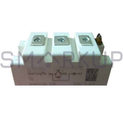 new SEMIKRON 1PCS SKM100GAL123D IGBT Module 1.2KV 100A - SEMIKRON