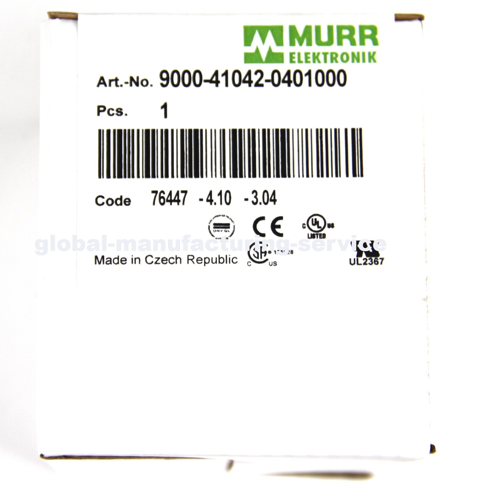 new  Murr 9000-41042-0401000 Electronic Circuit Protection Murr