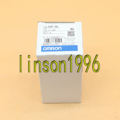 OMRON Relay Dual Timer H3BF-N8 220VAC 1.2s-300h FAST SHIP - OMRON