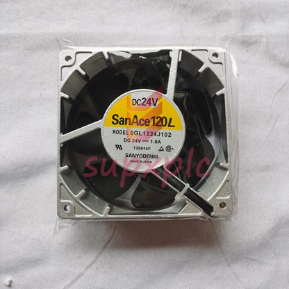 1PC sanyo 9GL1224J102 DC24V 1.0A ALUMINUM FRAME FAN 12cm fan