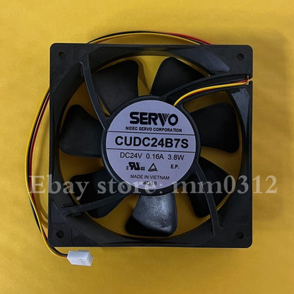 SERVO CUDC24B7S 24V 0.16A 3.8W 12025 12CM inverter cooling fan