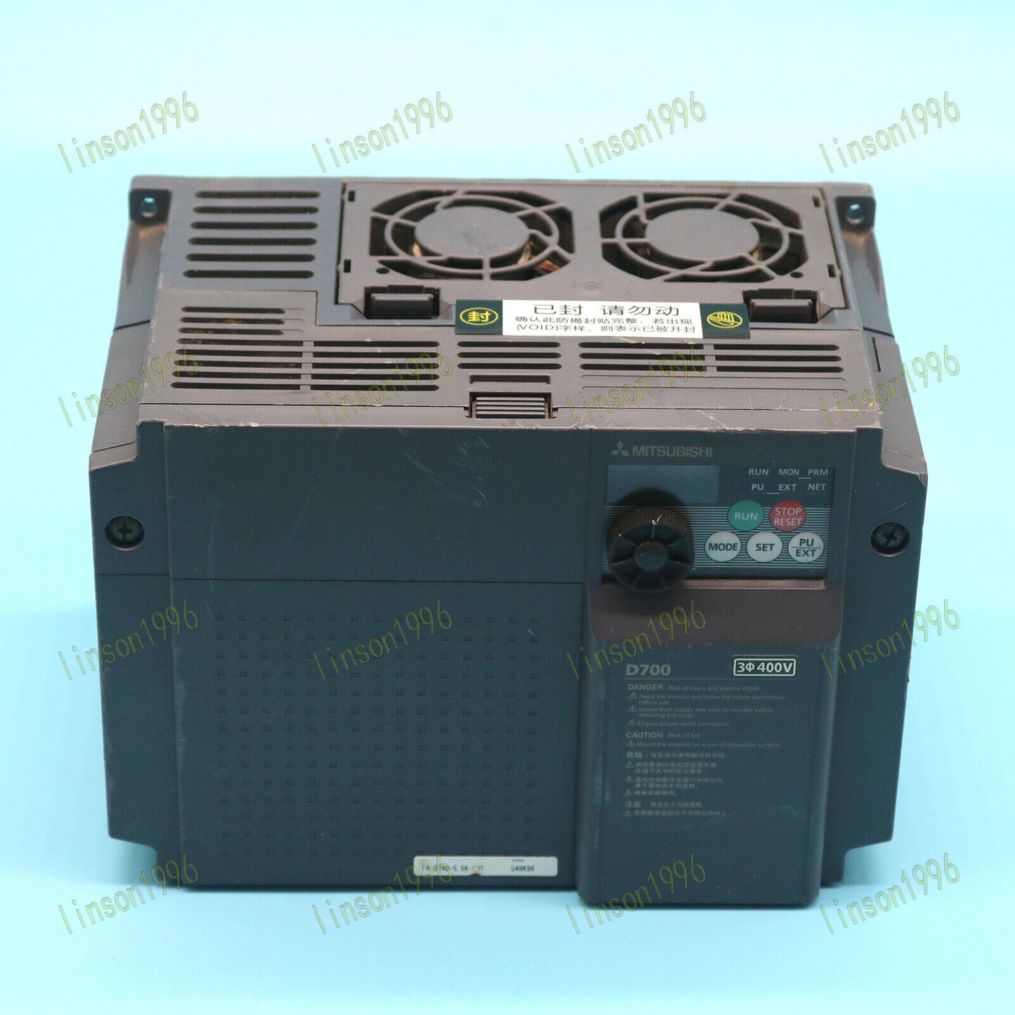 used 1pcs Mitsubishi inverter FR-D740 tested spot stocks - MITSUBISHI