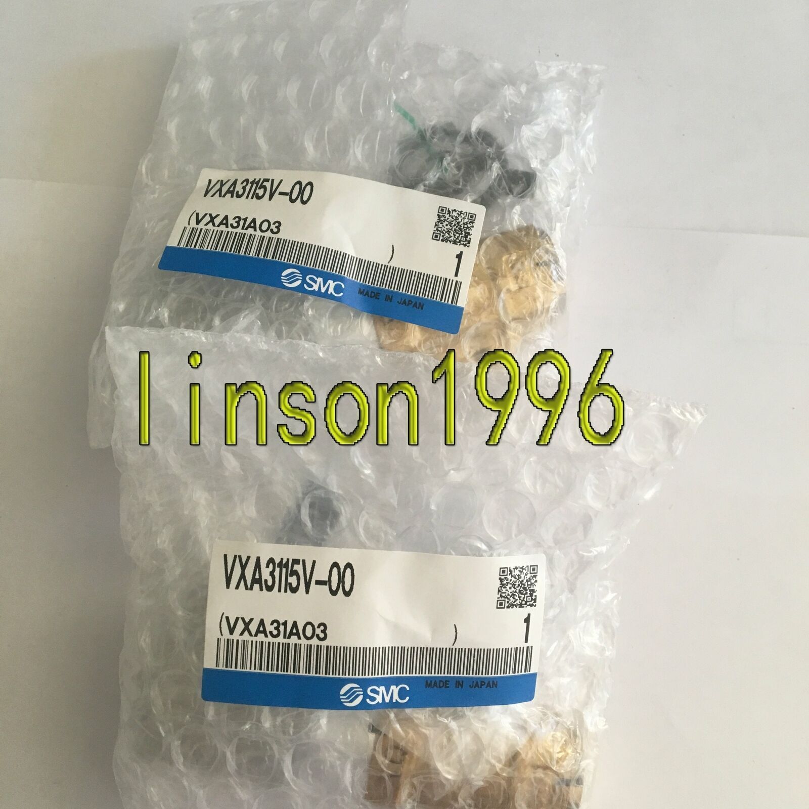 SMC Vacuum Three-Way Solenoid Valve VXA3115V-00 - SMC