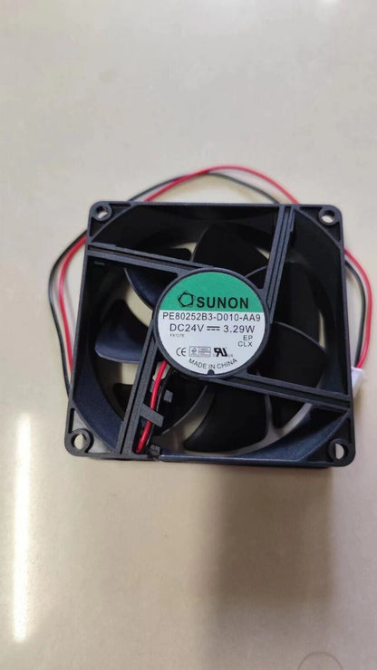 new 1 PCS SUNON Fan PE80252B3-D010-A99 DC 24V 3.29W 8025 8CM 2 WIRE cooling fan - SUNON