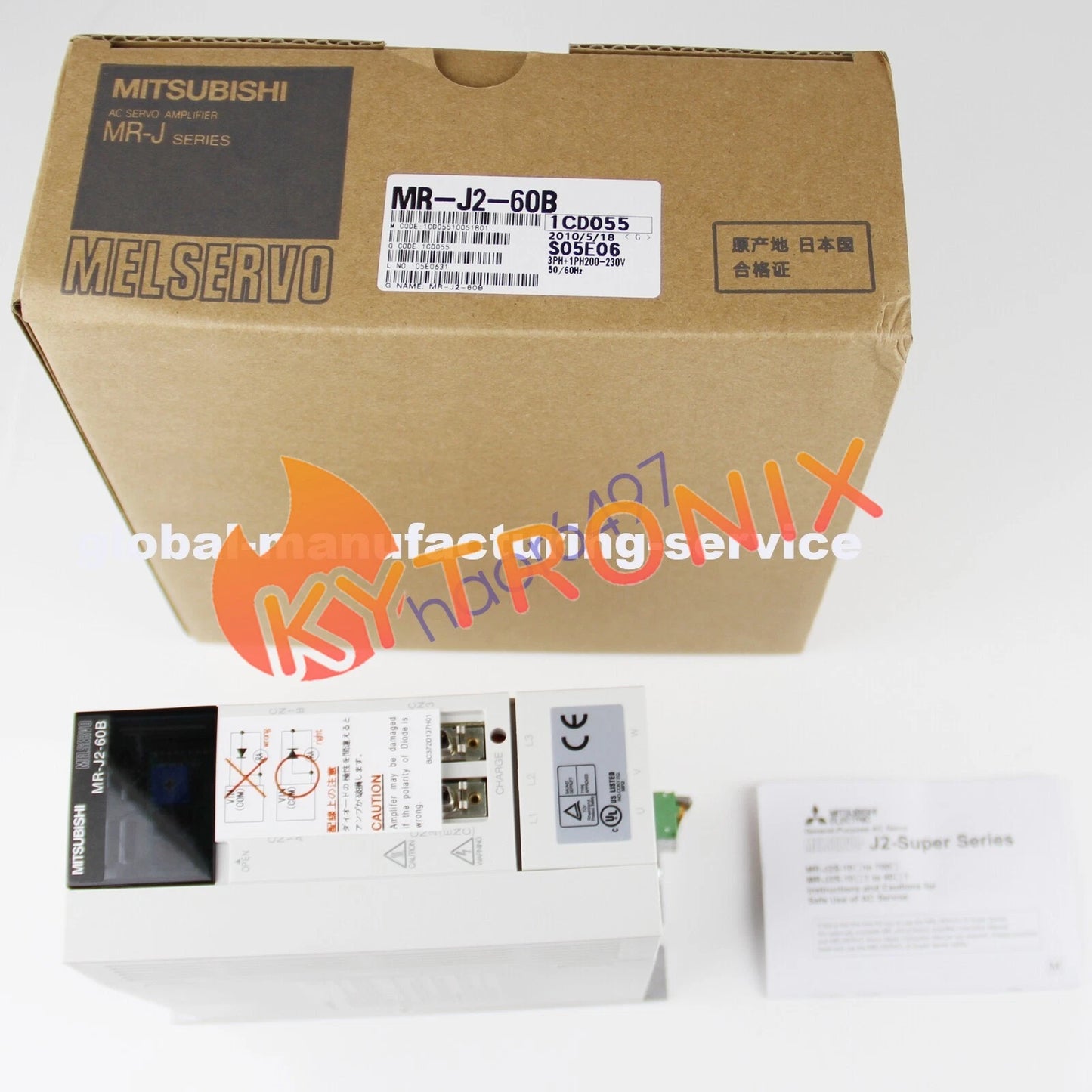 Mitsubishi MR-J2-60B MRJ260B Servo Drive Module
