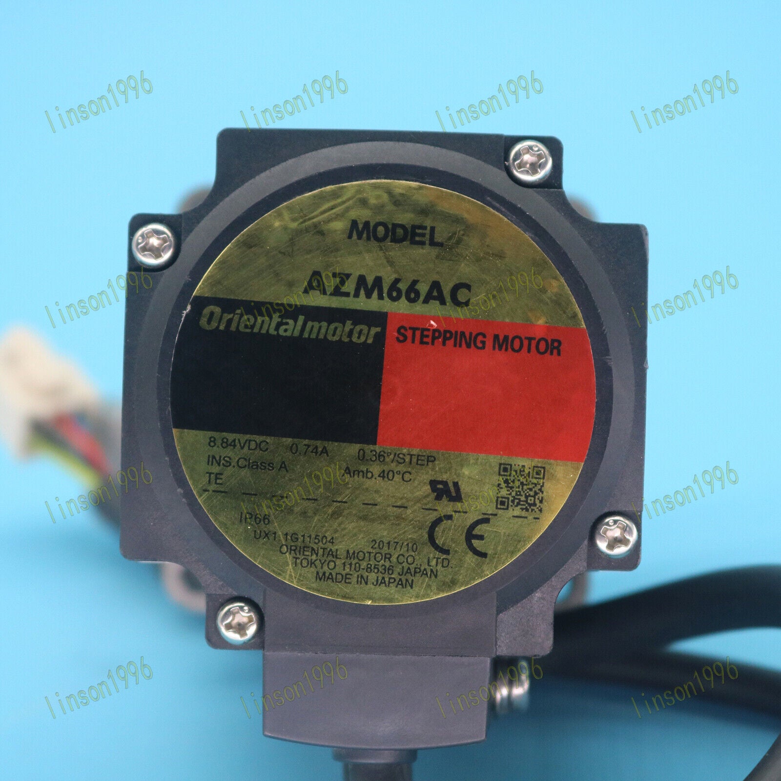 Used Oriental VEXTA AZM66AC Motor Tested in Good - ORIENTAL