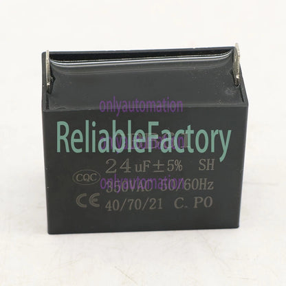 1PCS CBB61 24uF 350 V AC Small gasoline Generator 50/60Hz SH capacitor CQC