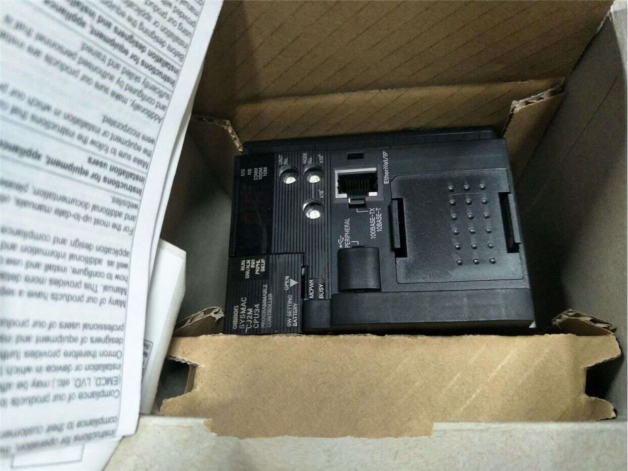 new 1pcs Omron CPU Unit Module CJ2M-CPU34 PLC Module - OMRON