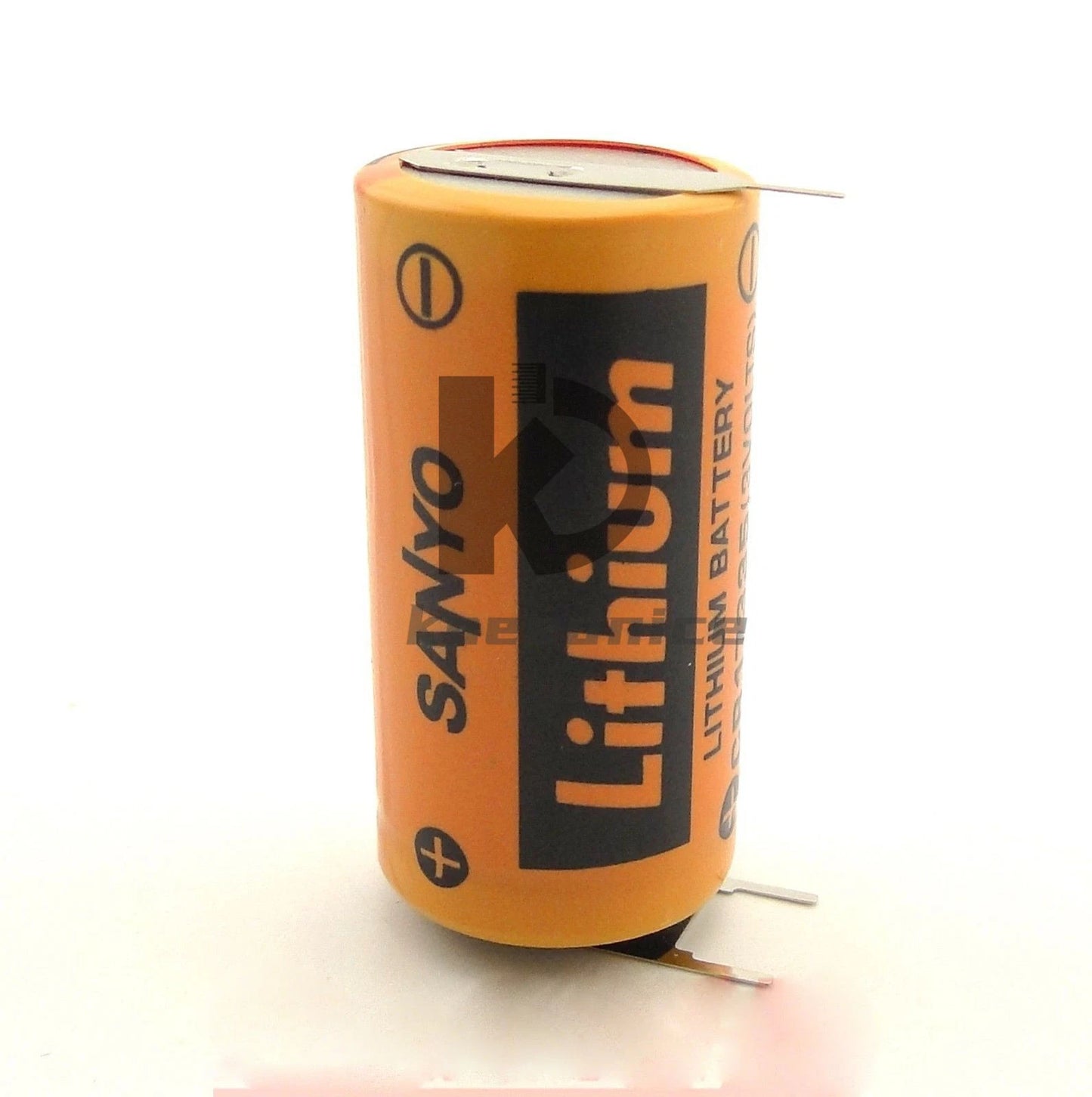 2pcs CR17335 3V PLC Battery 3P tabs to Repair Saab Cell Pin Type +2P-1P