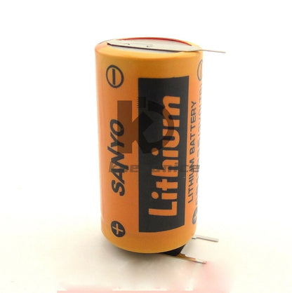 2pcs CR17335 3V PLC Battery 3P tabs to Repair Saab Cell Pin Type +2P-1P