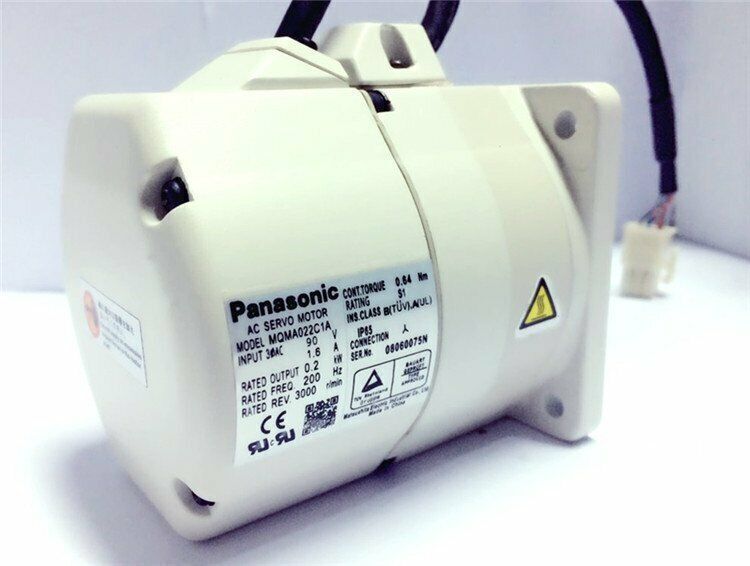 New One-Year Panasonic AC Servo Motor MQMA022C1A - PANASONIC