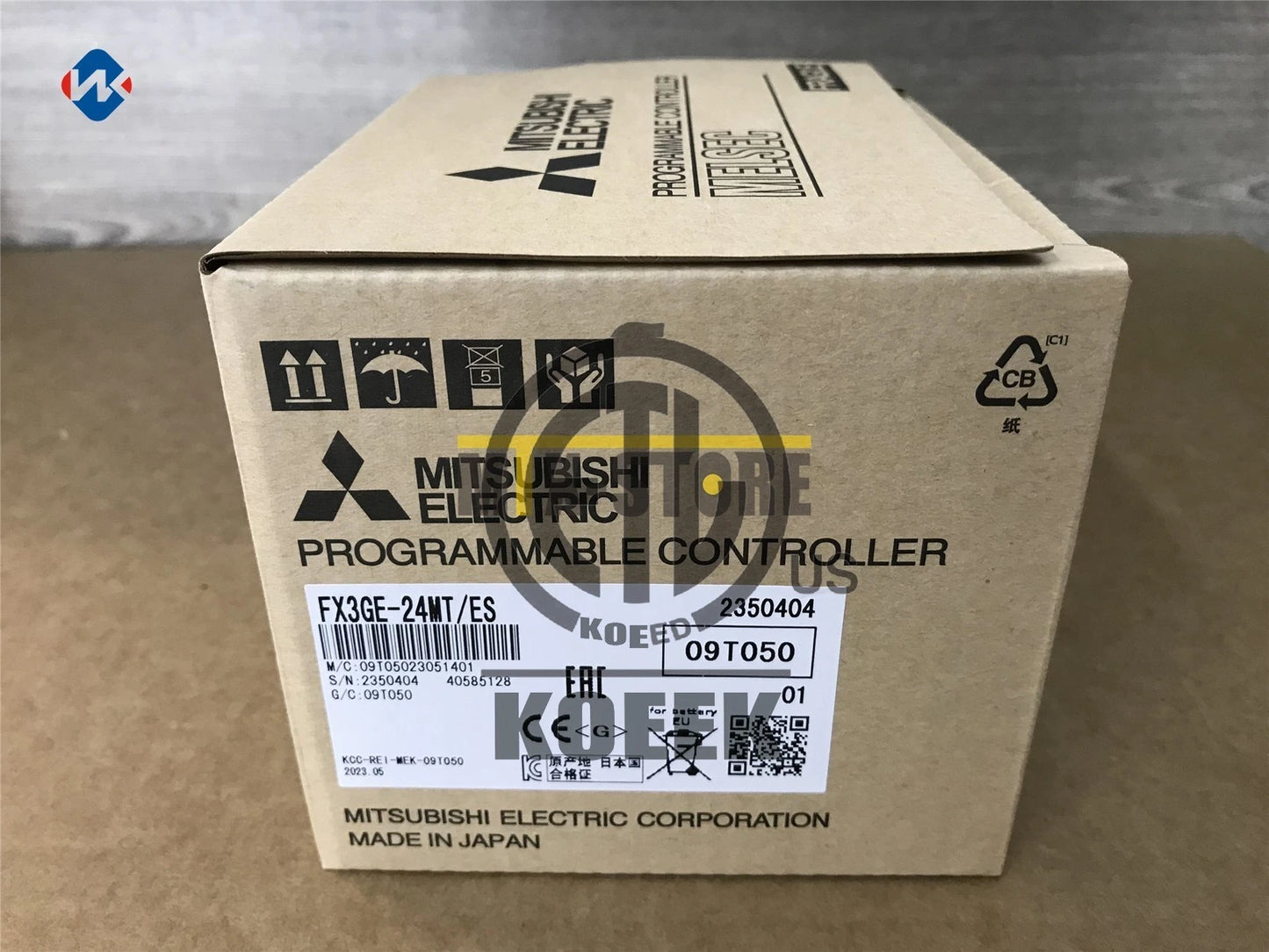 1PCS In Box MITSUBISHI FX3GE-24MT/ES