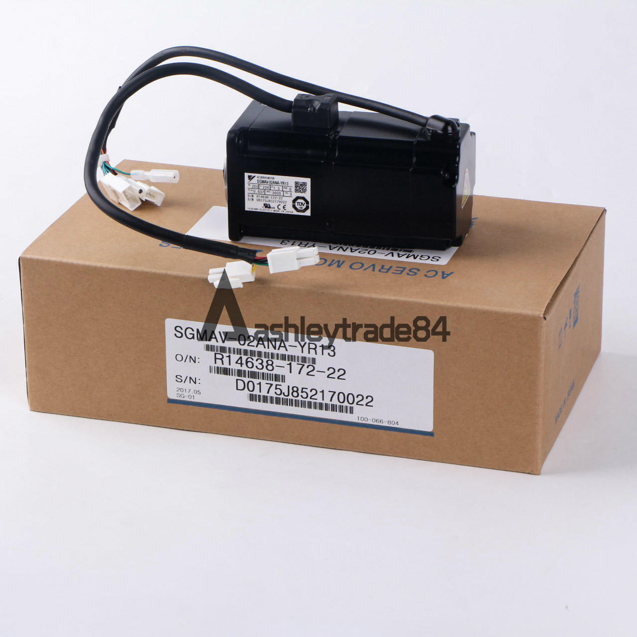 ONE YASKAWA SERVO MOTOR SGMAV-02ANA-YR13