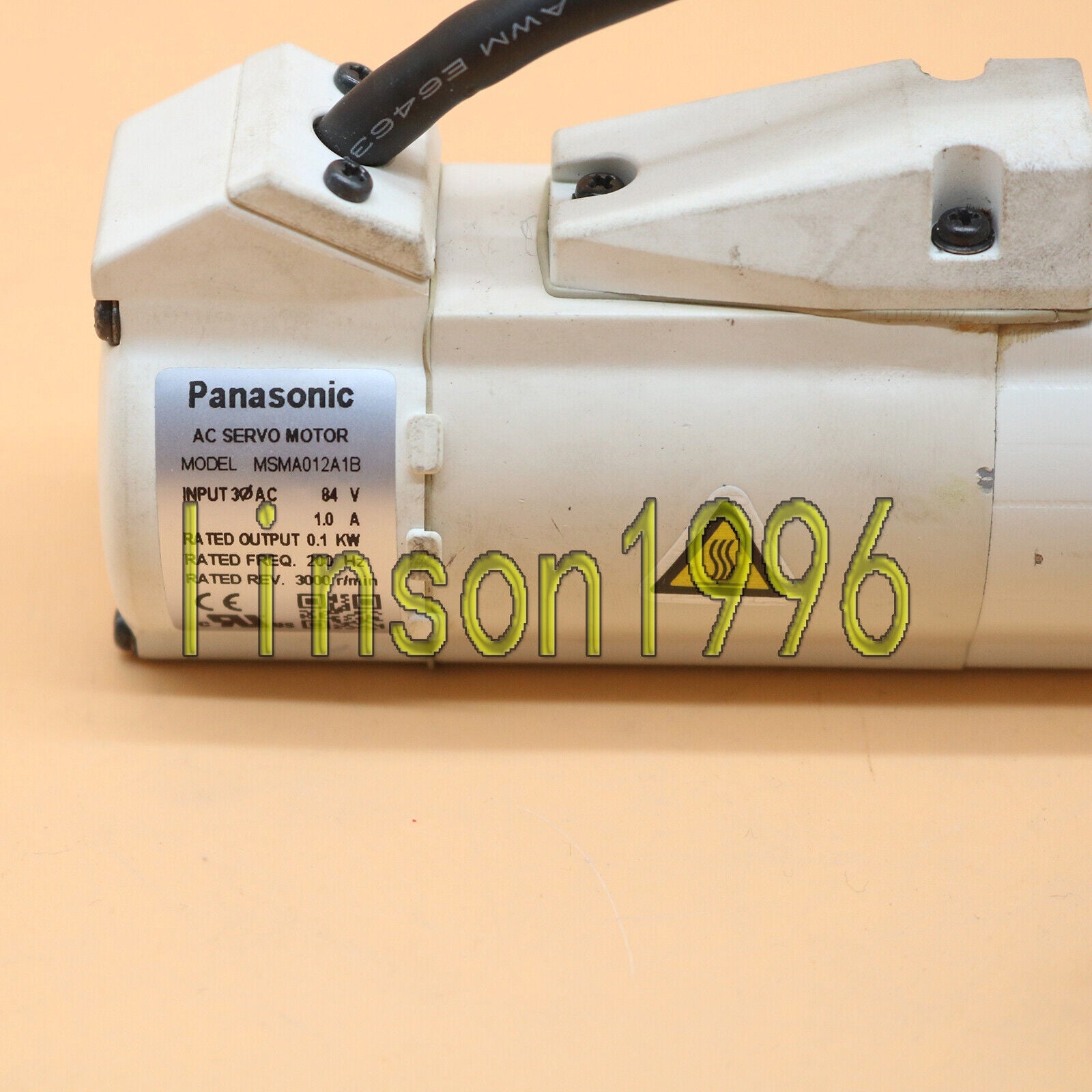 Panasonic AC Servo Motor MSMA012A1B - PANASONIC
