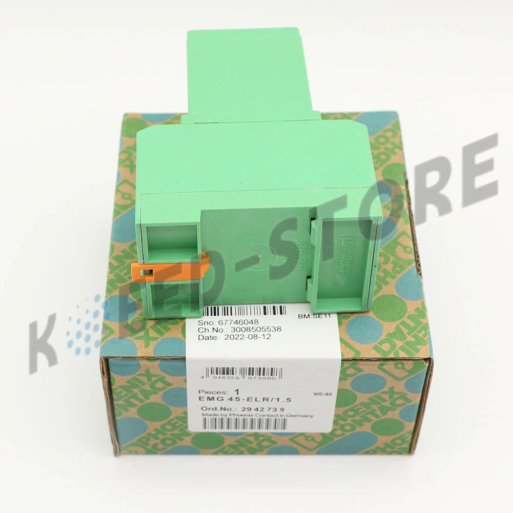 1PCS PHOENIX EMG45-ELR3-1,5 EMG45-ELR3/1,5 NO.2942739 Power Relay /RS