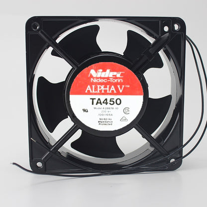 1pcs Nidec TA450 A28678-10 230V 12cm 12038 cabinet cooling fan