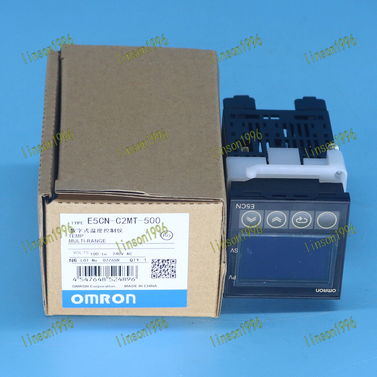 new  Omron PLC E5CN-C2MT-500 AC100-240 Temperature Controller