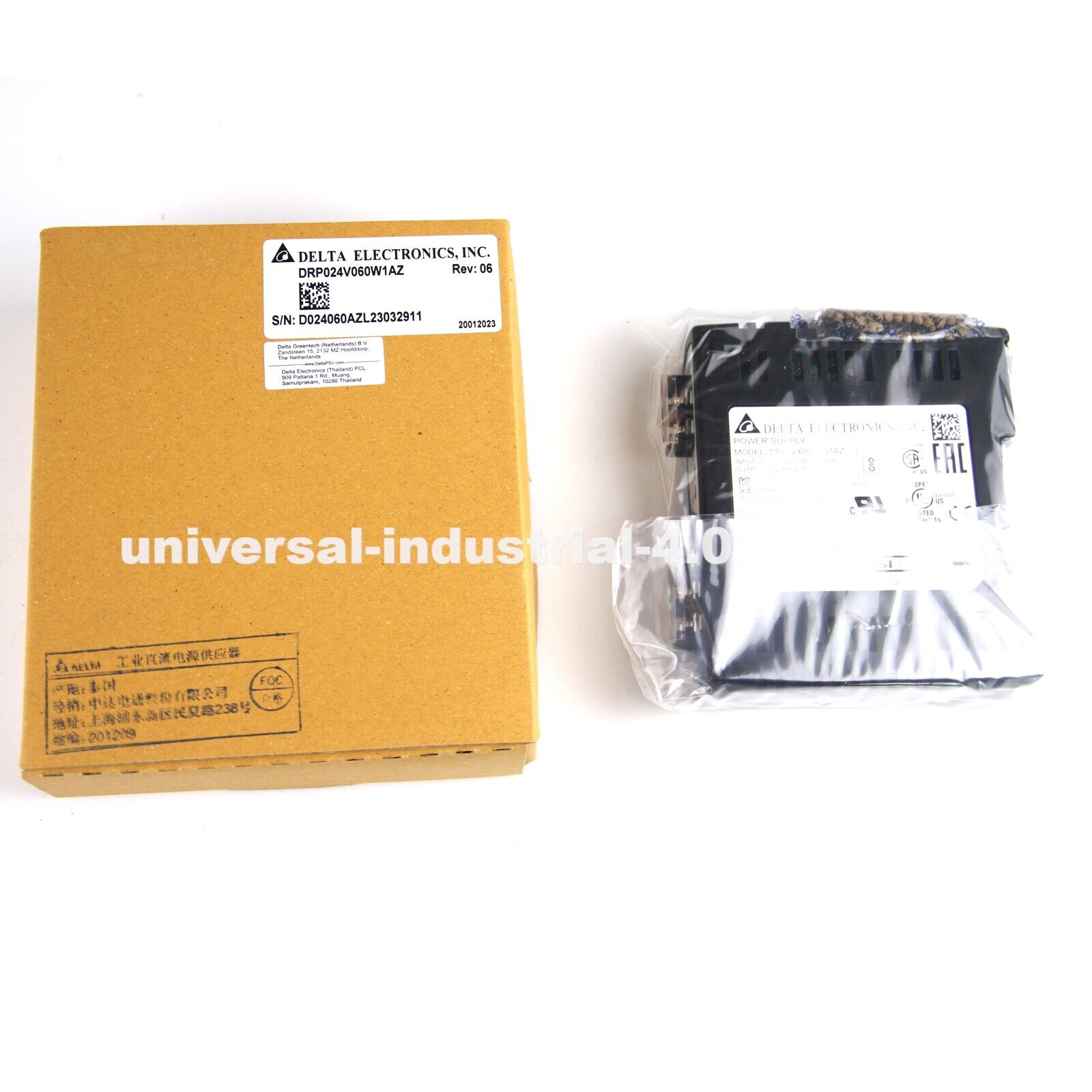 Delta DRP024V060W1AZ Power Supply - DELTA
