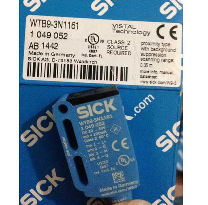 ONE SICK Photoelectric Sensors WTB9-3N1161 New ONE Year - SICK