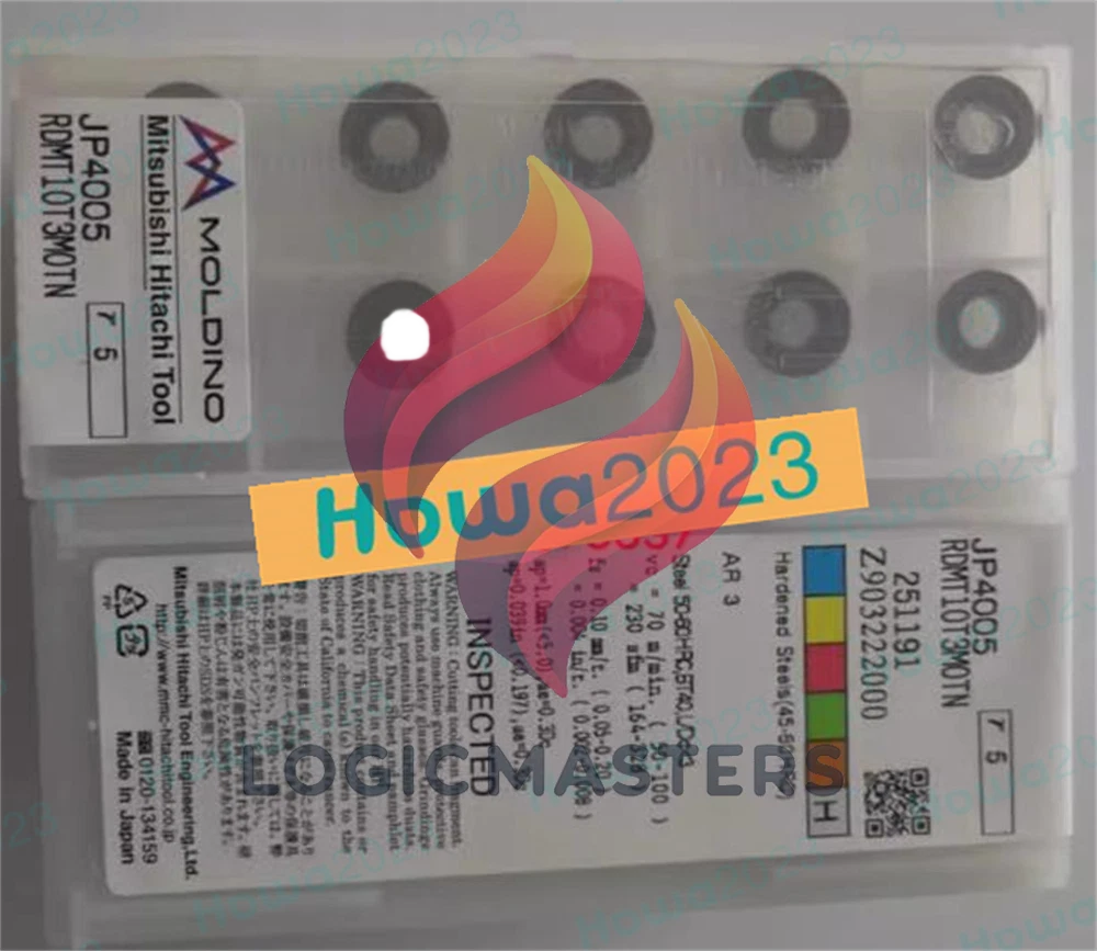 10Pcs/Box MOLDINO RDMT10T3MOTN JP4005 RDMT10T3M0TN JP4005 Carbide Inserts Blade