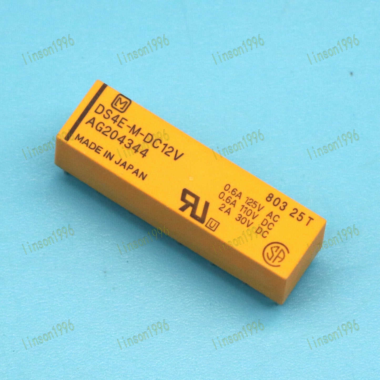 10-PC Panasonic Signal Relay DS4E-M-DC12V 14Pin Fast Ship - PANASONIC