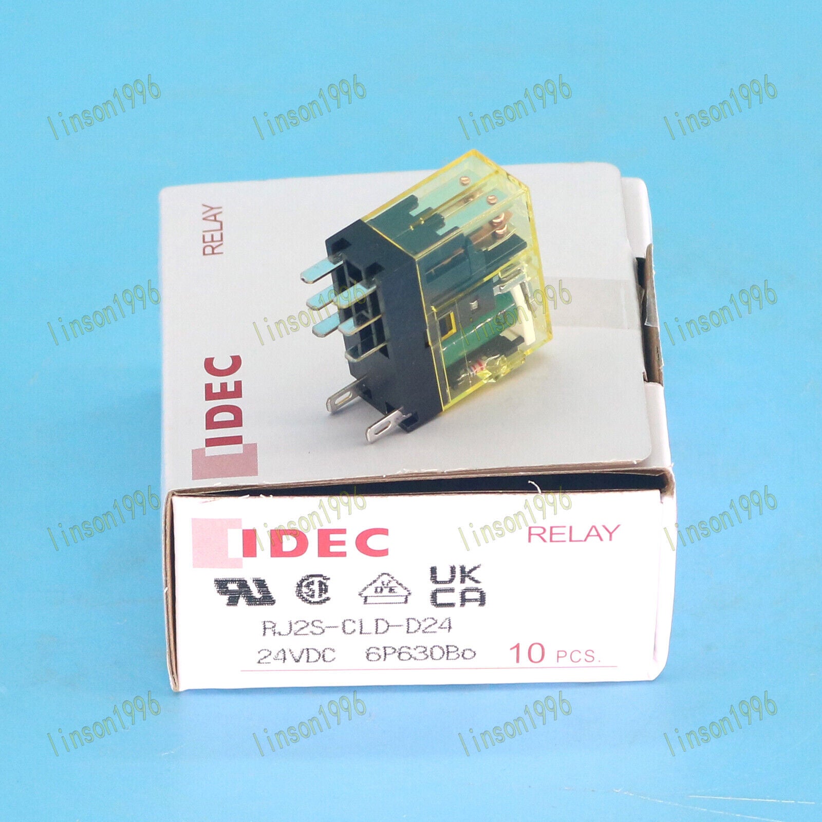 10PC Intermediate Relay 24VDC FAST SHIP - IDEK