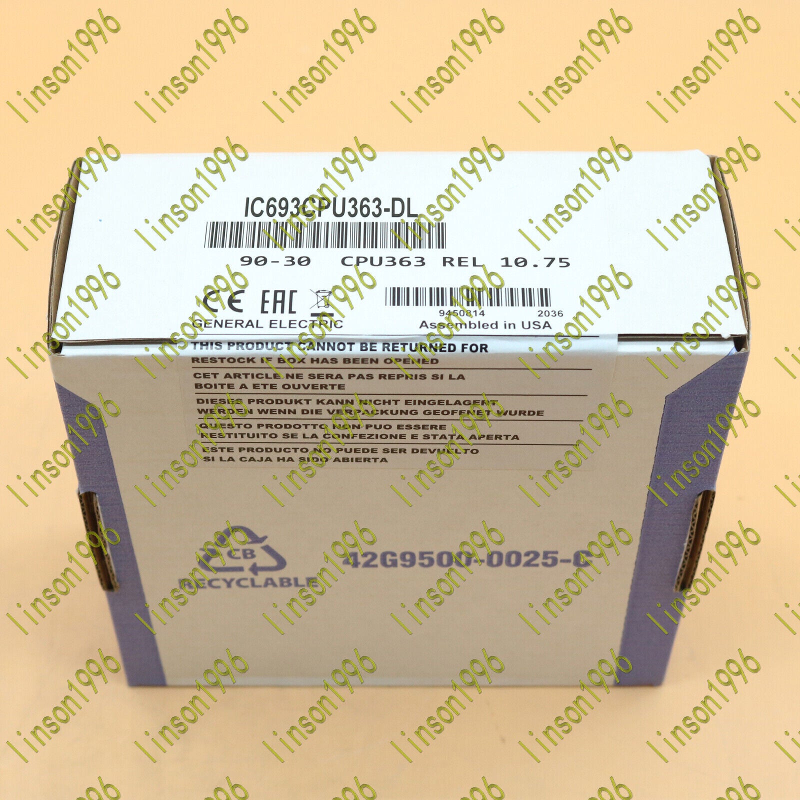 GE FANUC IC693CPU363-DL Module ONE In Box SPOT STOCK - GE FANUC