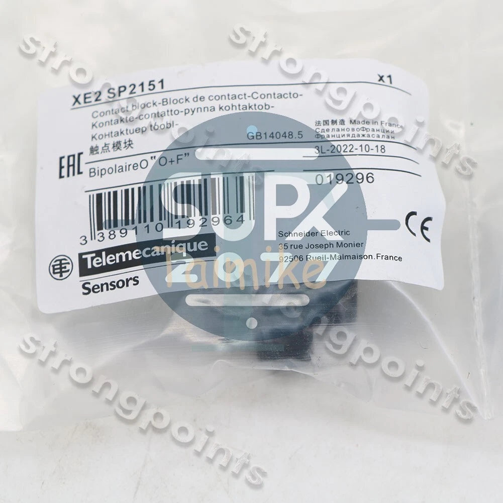 (10PCS) Tele XE2SP2151 LIMIT SWITCH CONTACT BLOCK 1NC+1NO SNAP ACTION SC
